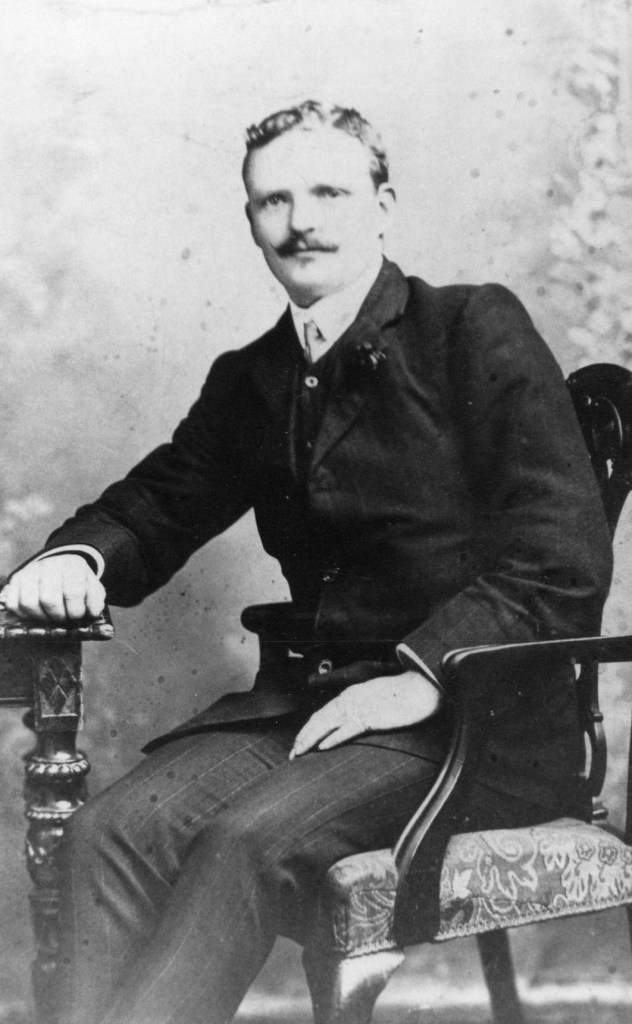 Photograph identified as Samuel Battersby in the published family history
