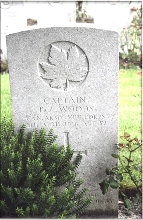 Captain Wood's Headstone