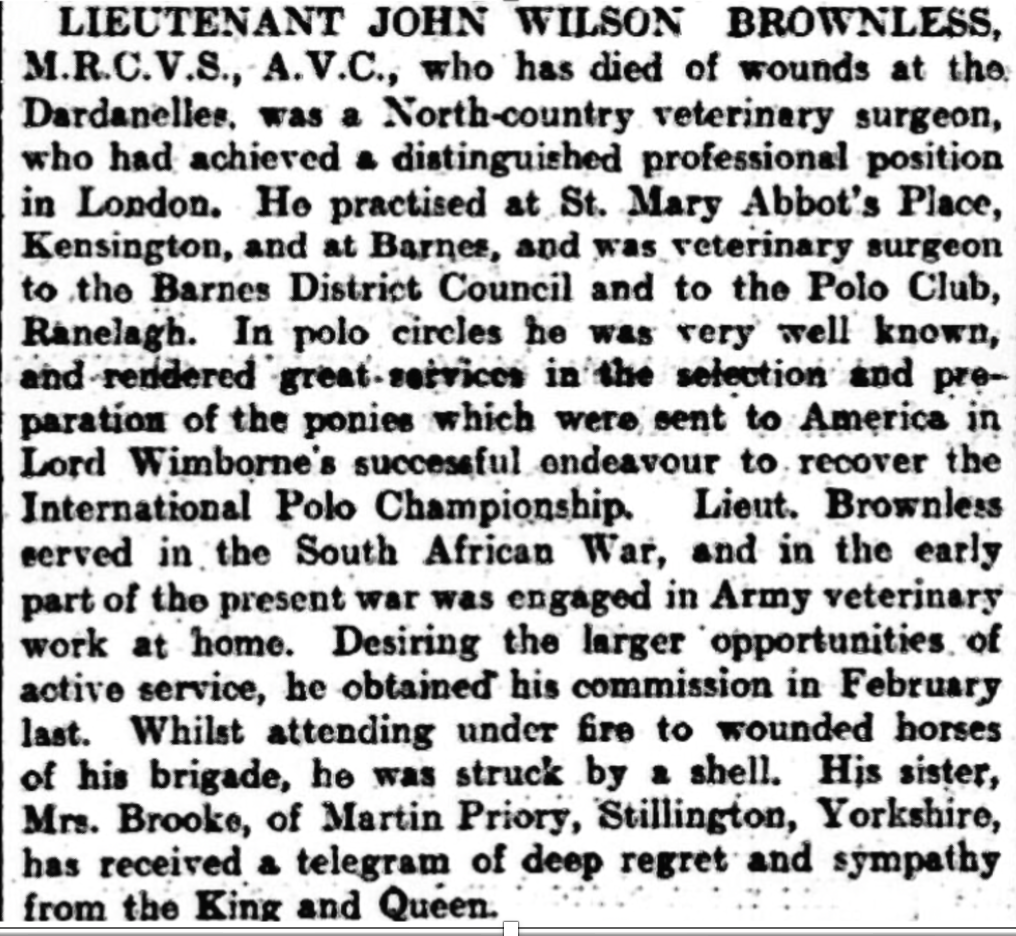 Yorkshire Post and Leeds Intelligencer 28 June 1915